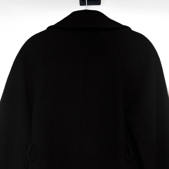 Vintage Long Full Length Steve by Searle Wool Maxi Peacoat Overcoat Jacket Coat - Picture 9 of 11